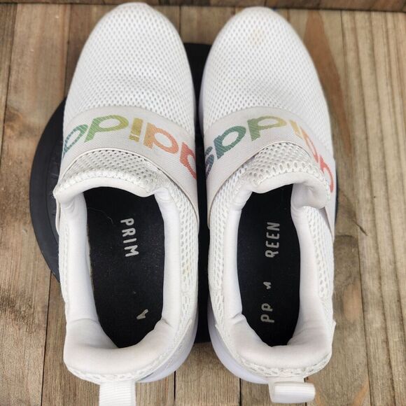 Adidas Lite Racer Adapt 4.0 Womens size 8 (Mens 7) White Athletic Running Shoes - Picture 5 of 10